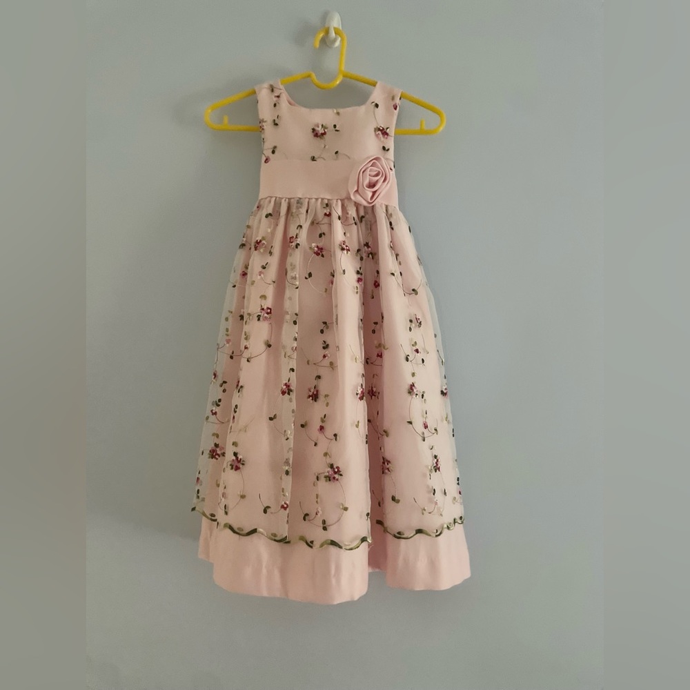NEW Dorissa Soft Pink Floral Dress